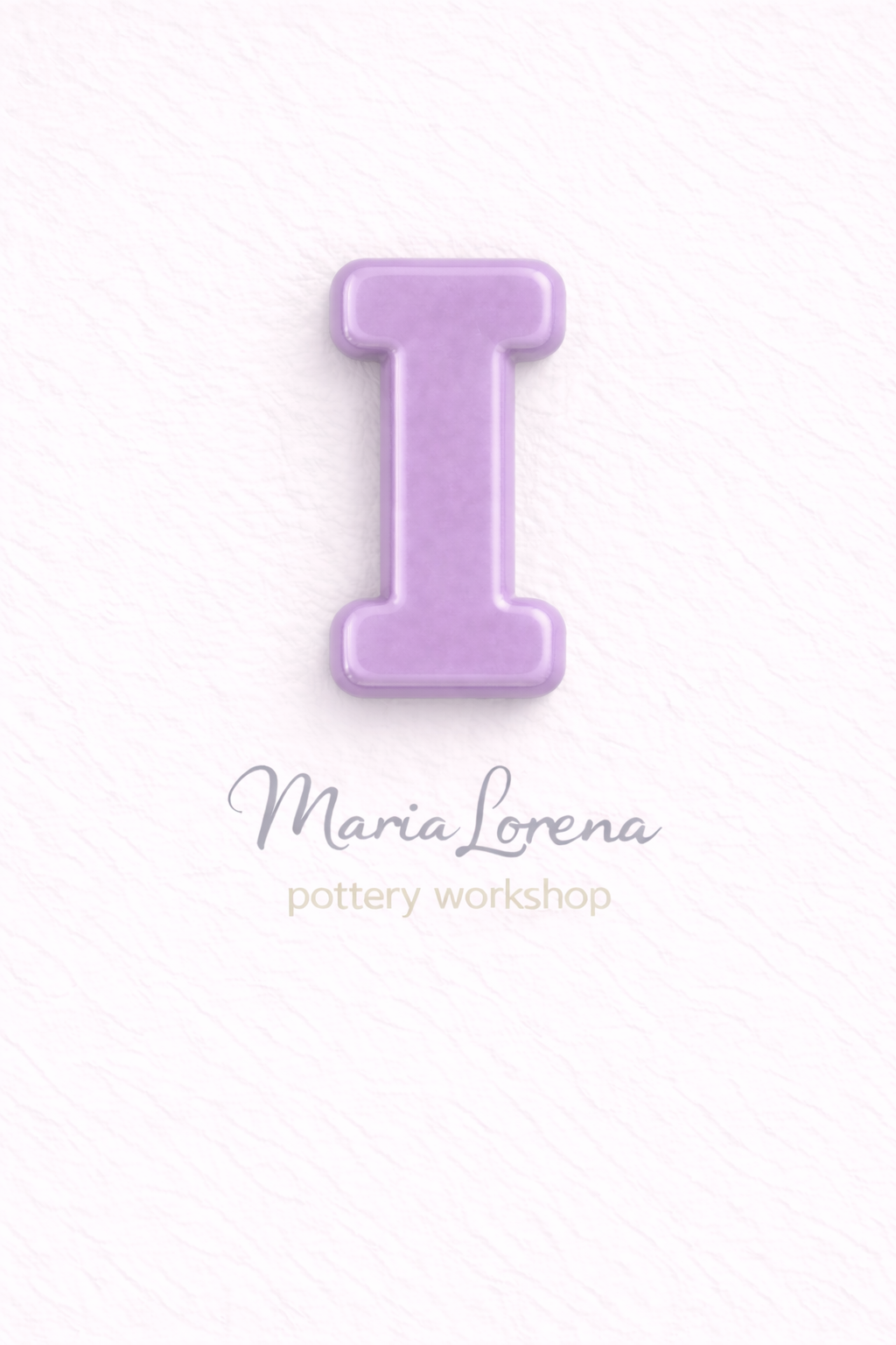 I Mayúscula lila