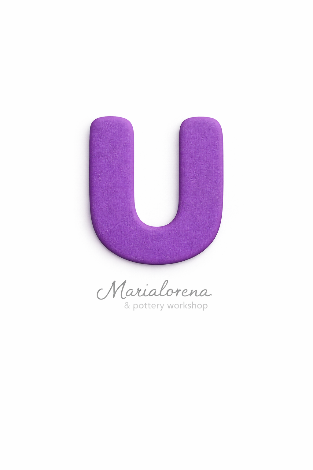 U Mayúscula morado