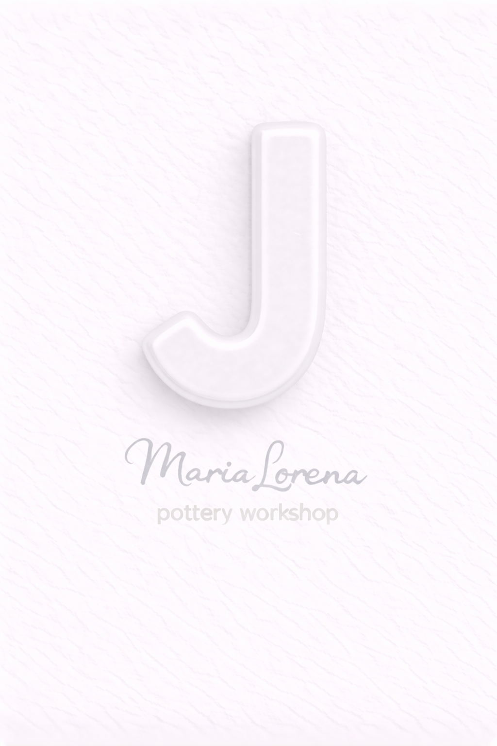 J Mayúscula blanco