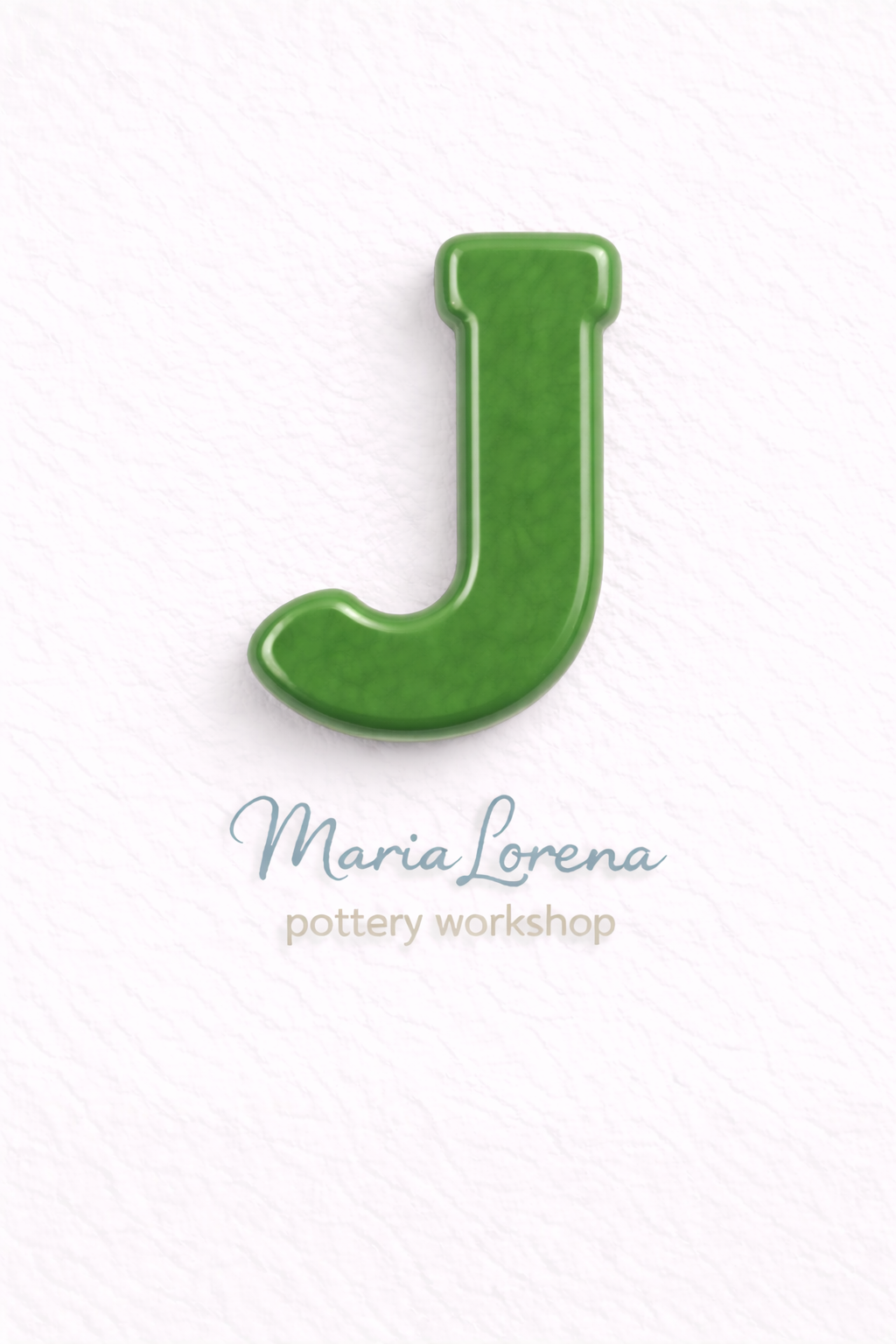 J Mayúscula verde
