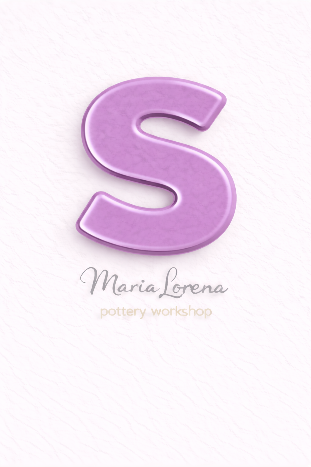 S Mayúscula lila