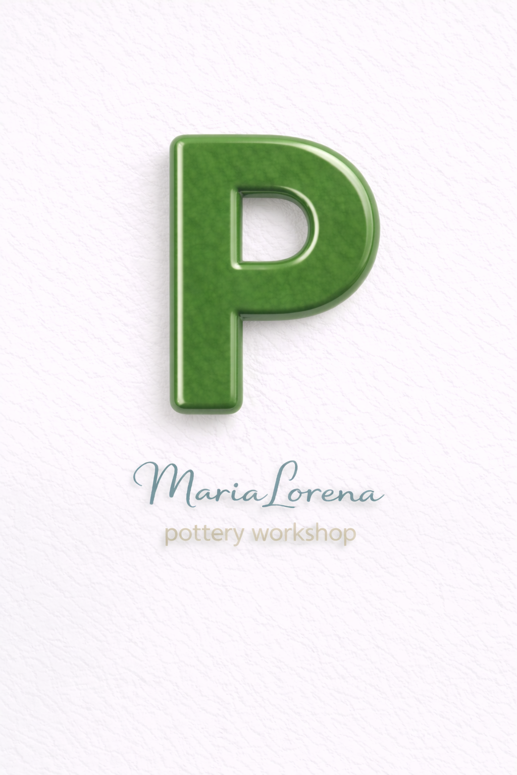 P Mayúscula verde
