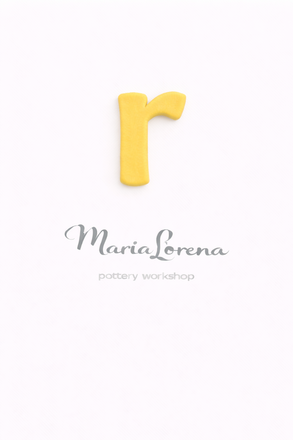 r Minúscula amarillo
