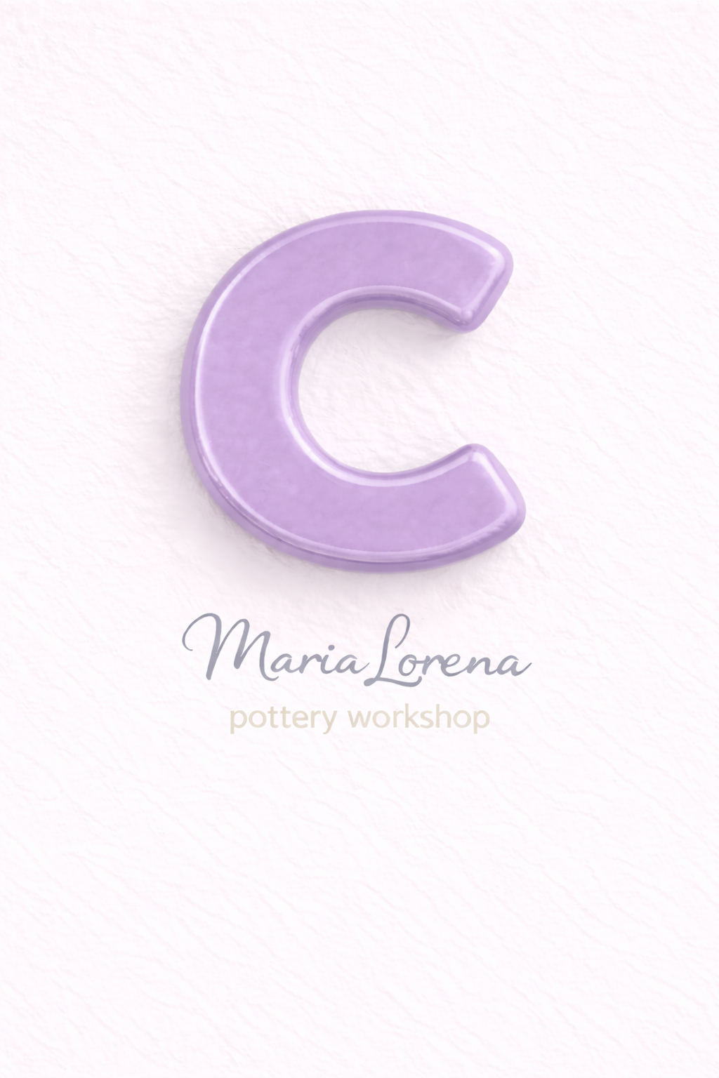 C Mayúscula lila