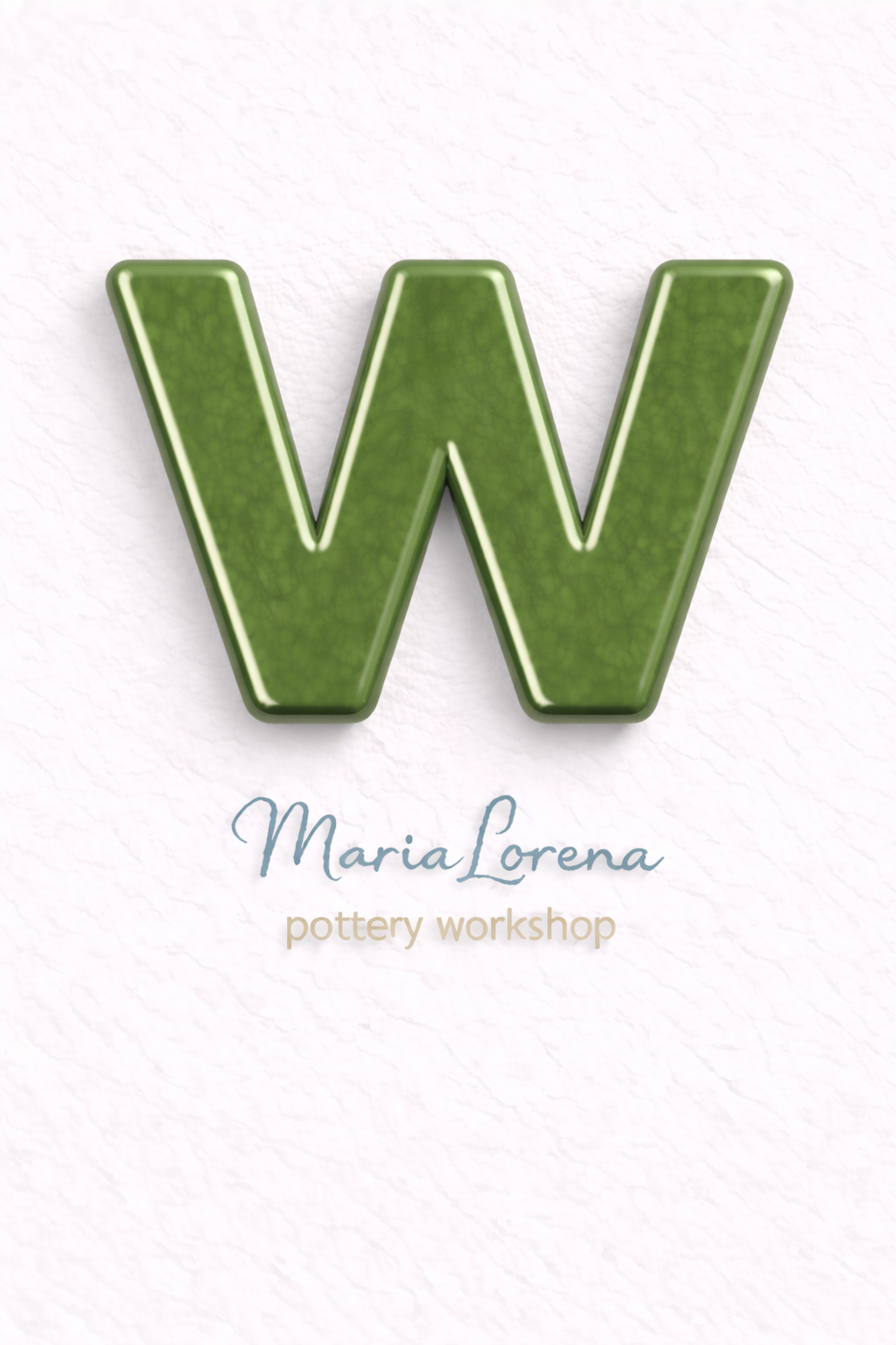 W Mayúscula verde