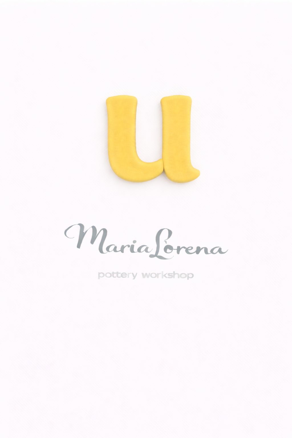 u Minúscula amarillo