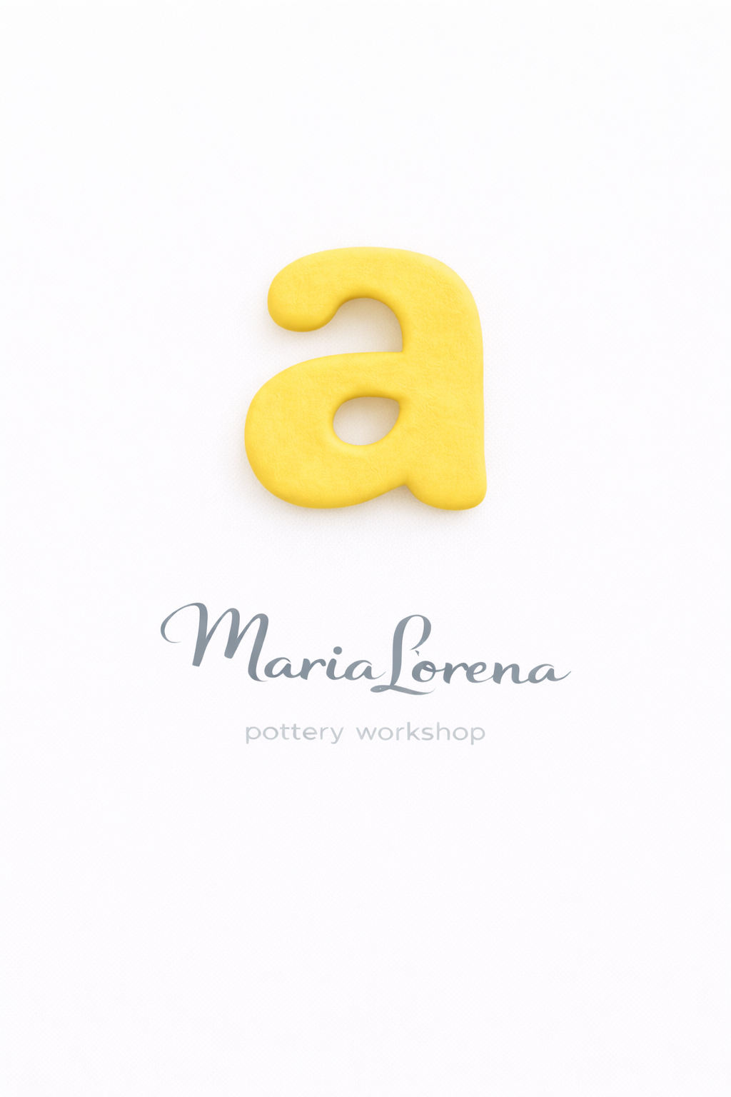 a Minúscula amarillo