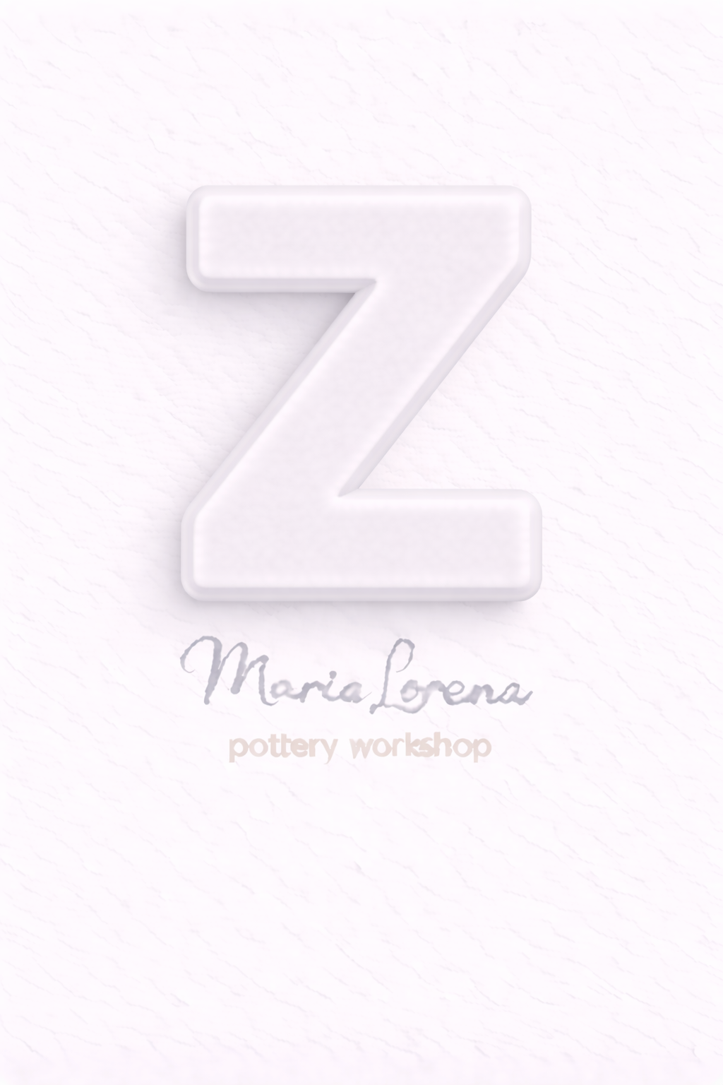 Z Mayúscula blanco