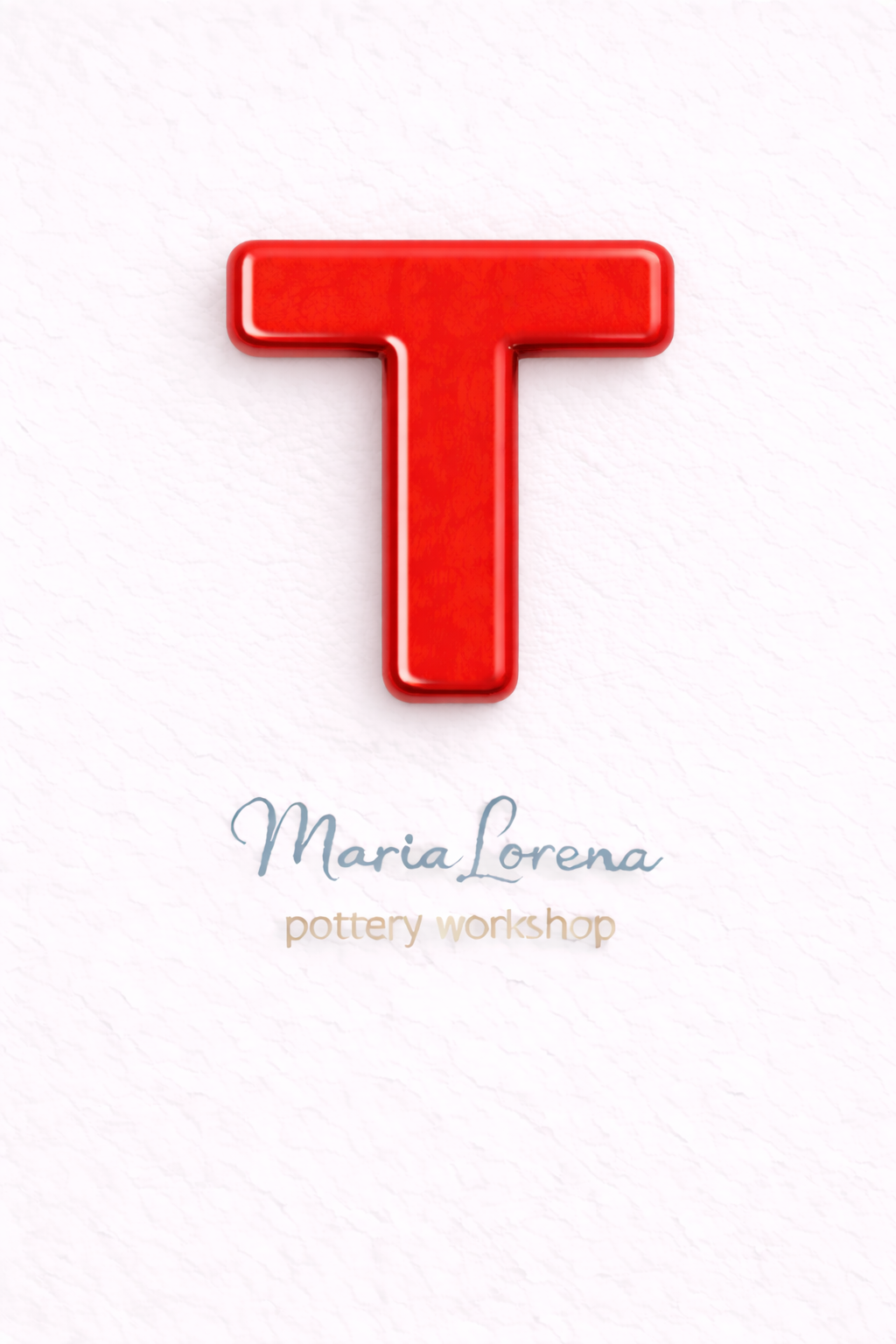 T Mayúscula rojo