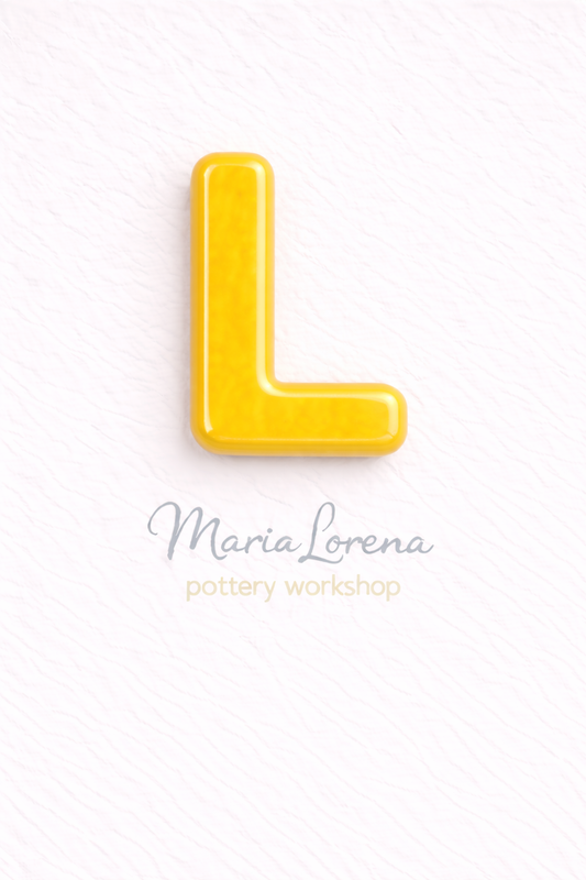 L Mayúscula amarillo