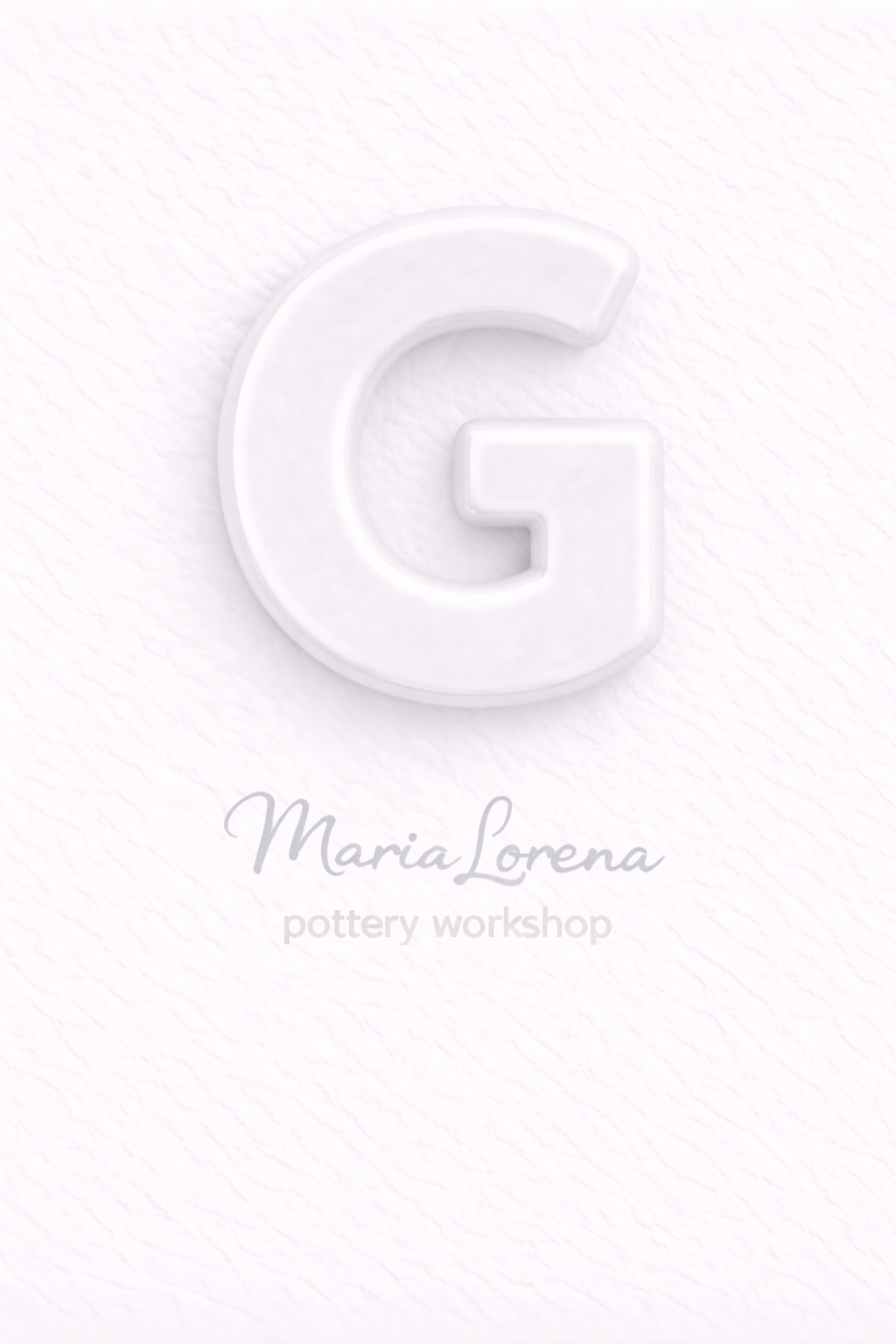 G Mayúscula blanco