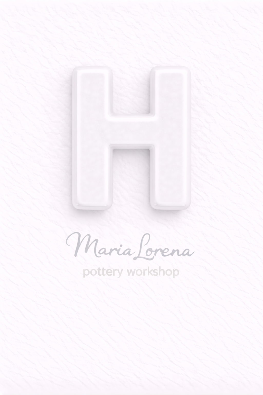 H Mayúscula blanco