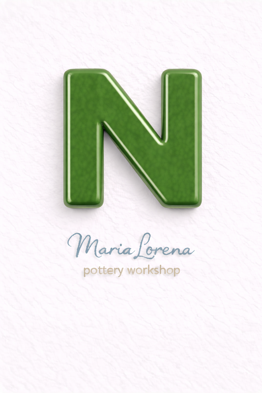 N Mayúscula verde