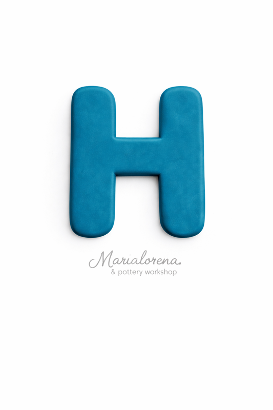 H Mayúscula aqua