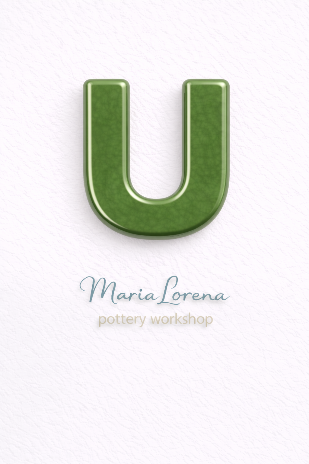 U Mayúscula verde