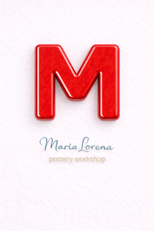 M Mayúscula rojo