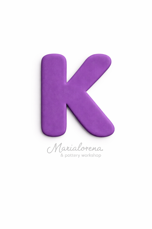 K Mayúscula morado