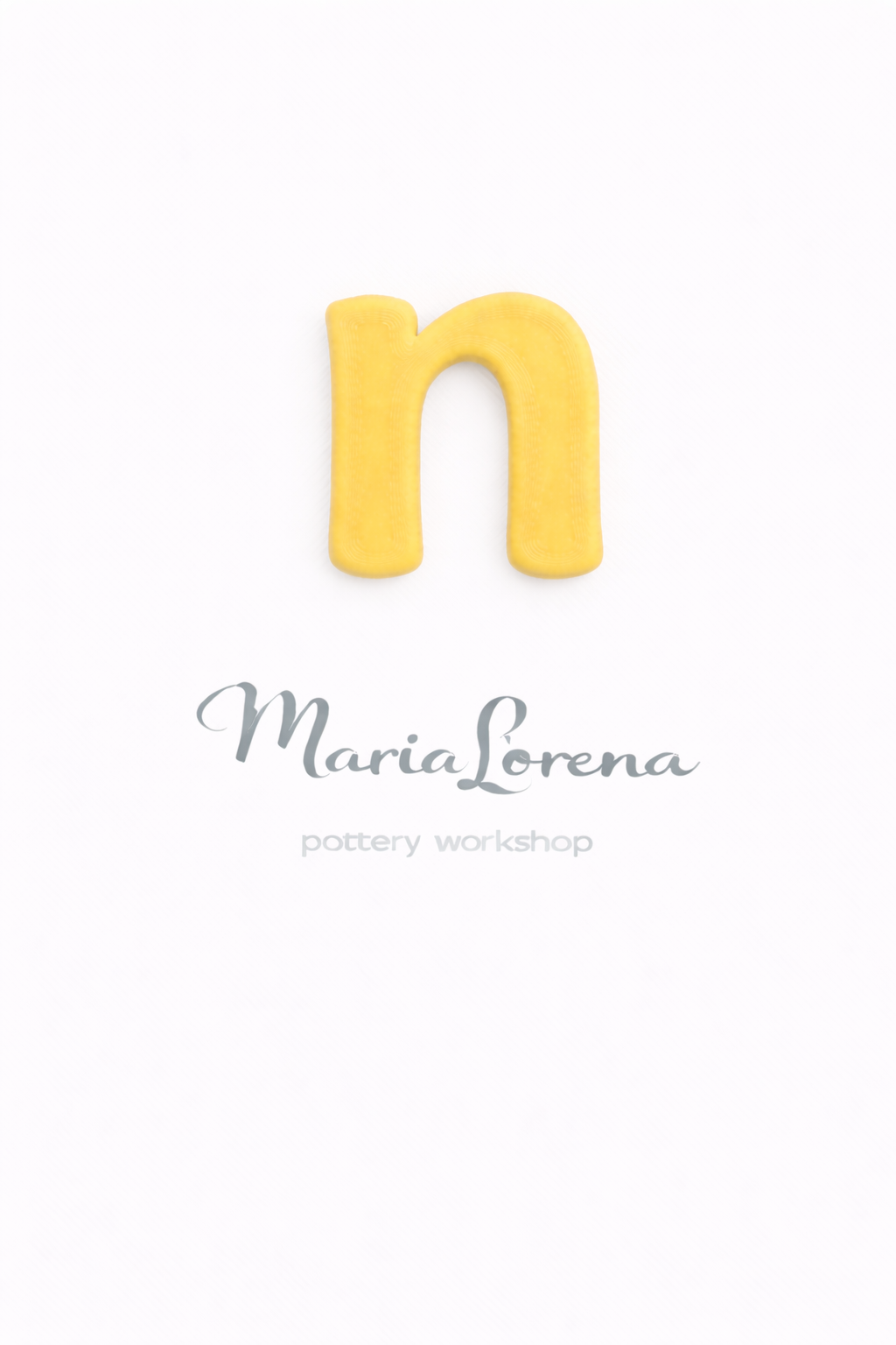 n Minúscula amarillo