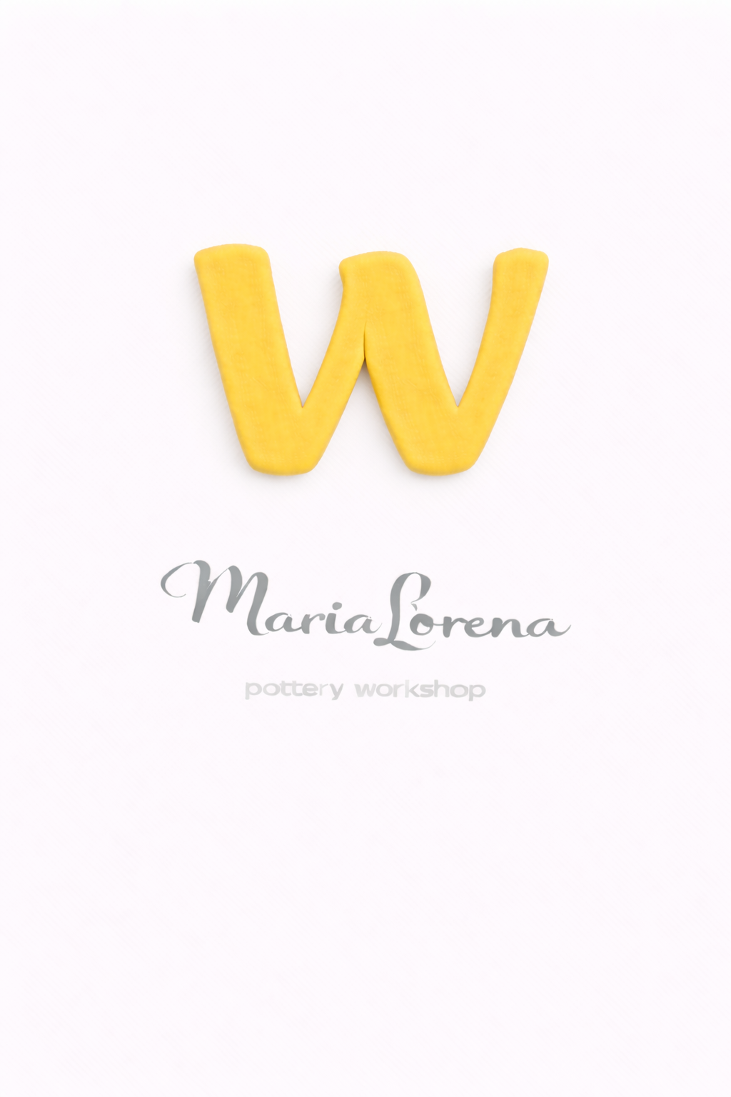 w Minúscula amarillo