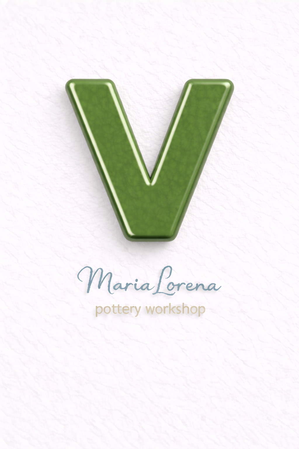 V Mayúscula verde