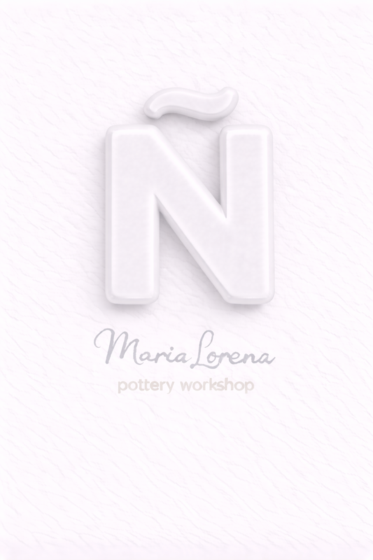 Ñ Mayúscula blanco