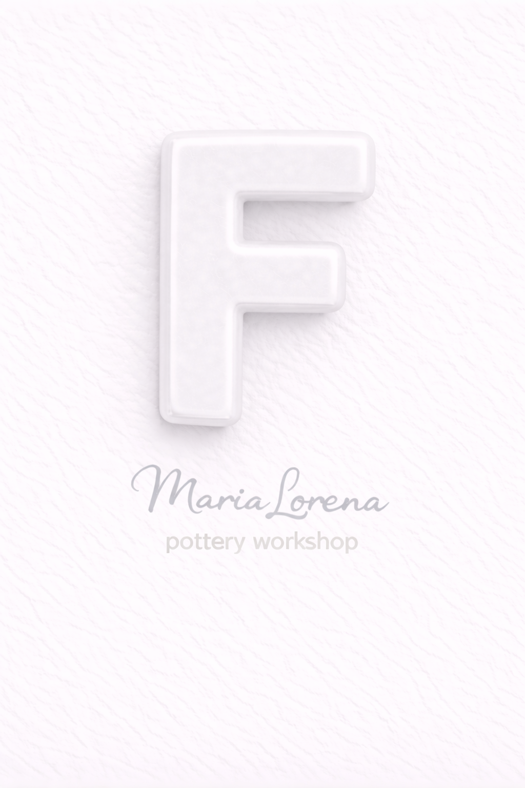 F Mayúscula blanco