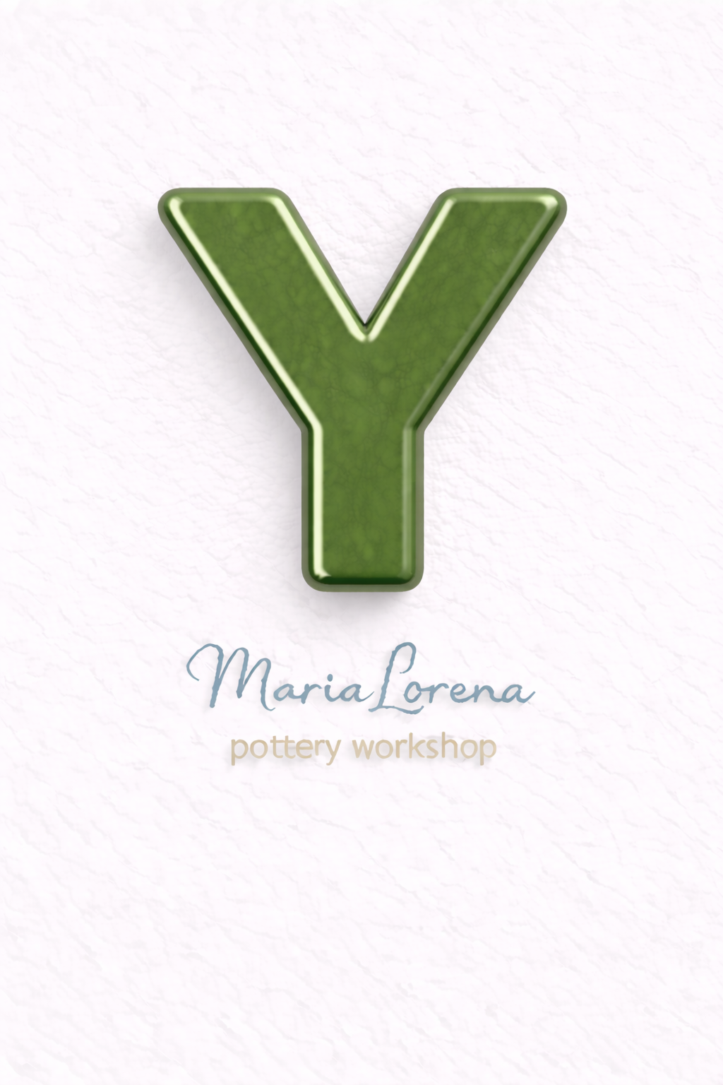 Y Mayúscula verde