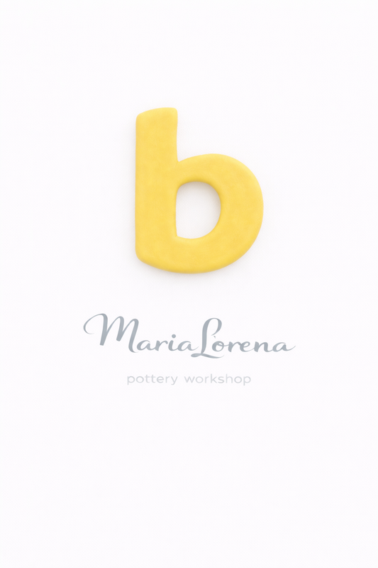 b Minúscula amarillo