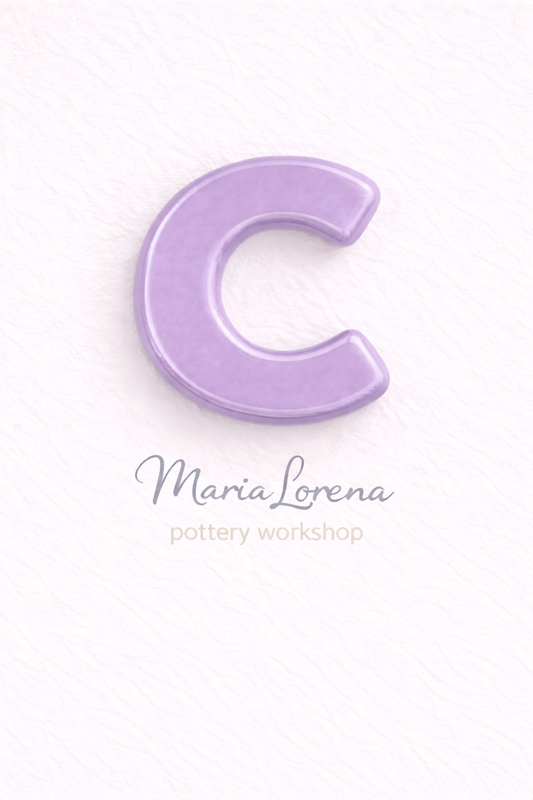 C Mayúscula lila