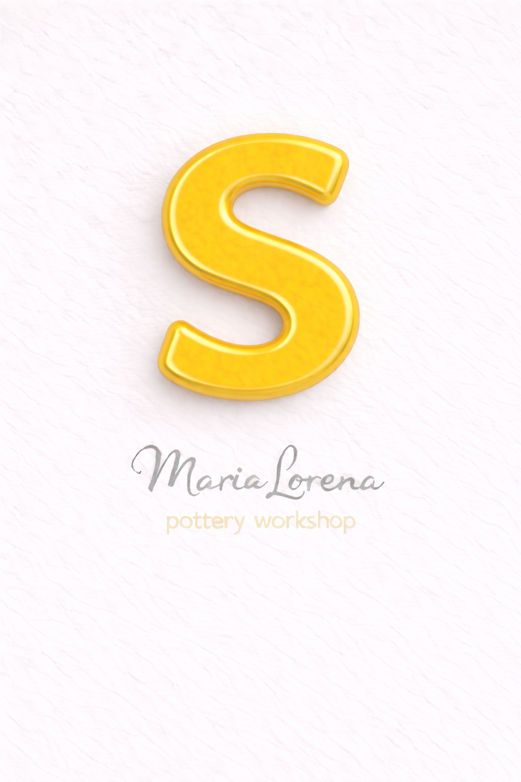 S Mayúscula amarillo