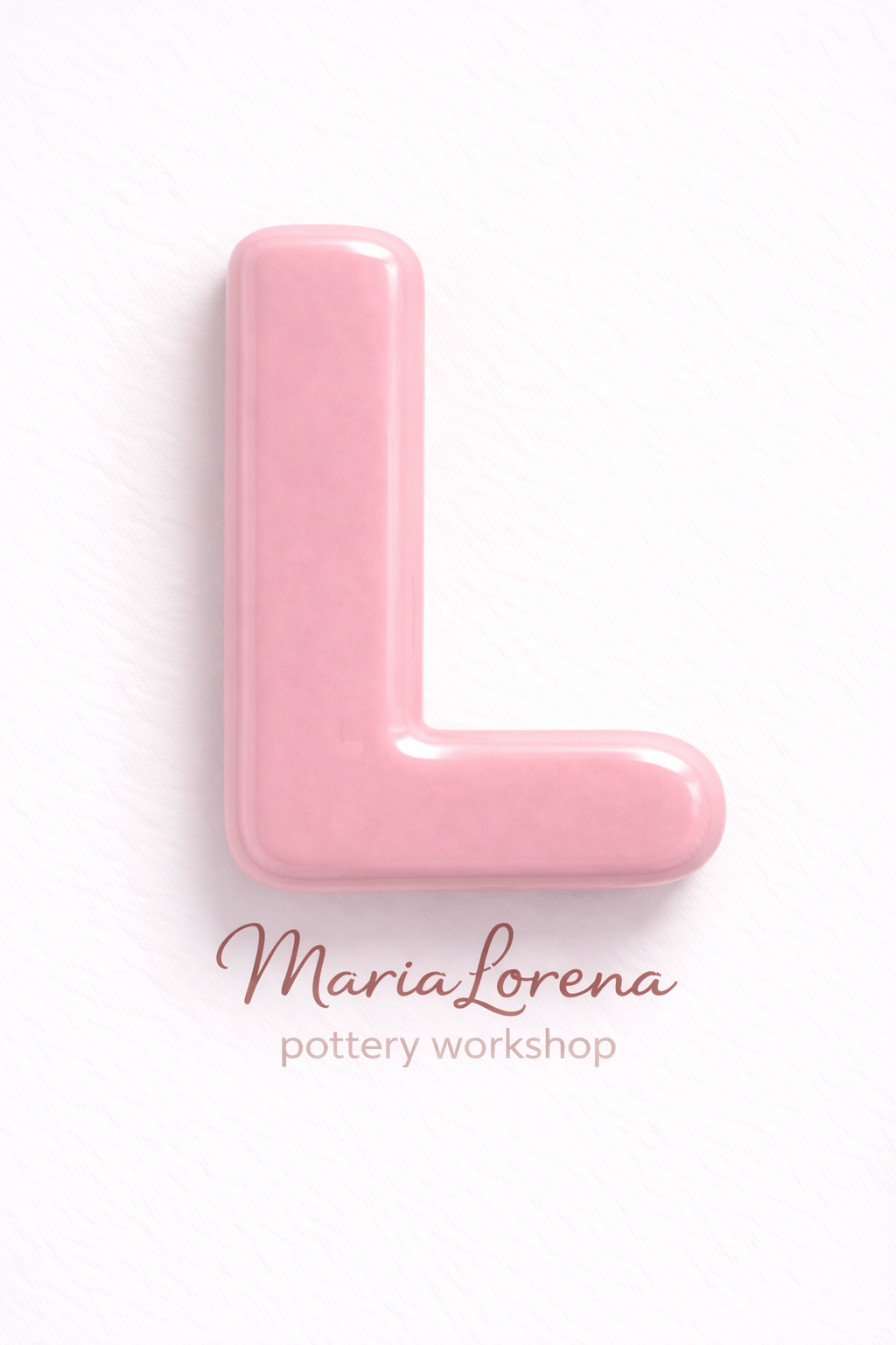 L Mayúscula rosa