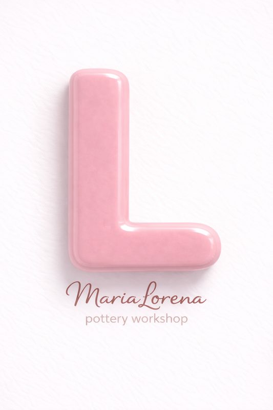 L Mayúscula rosa