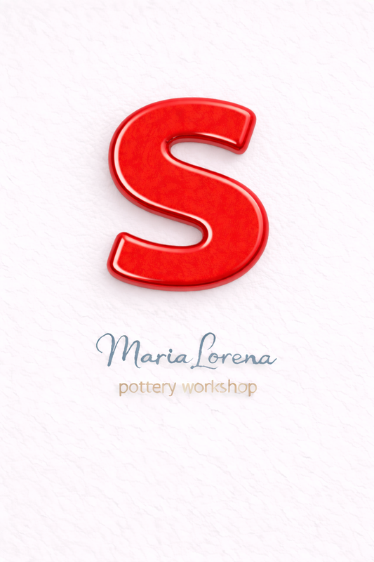 S Mayúscula rojo