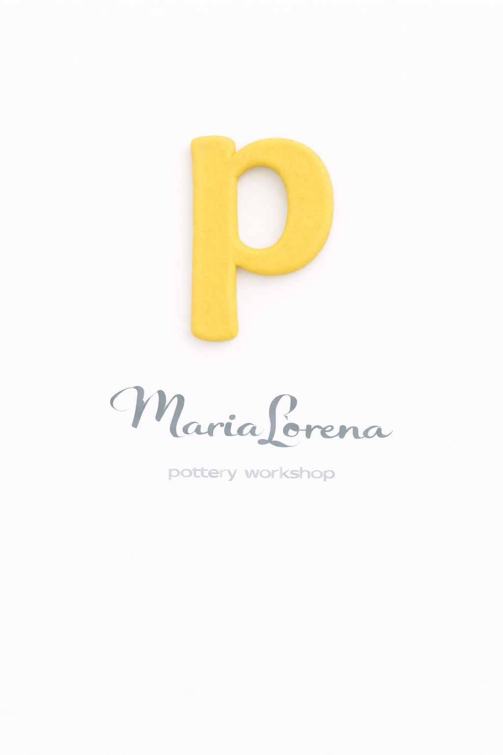 p Minúscula amarillo