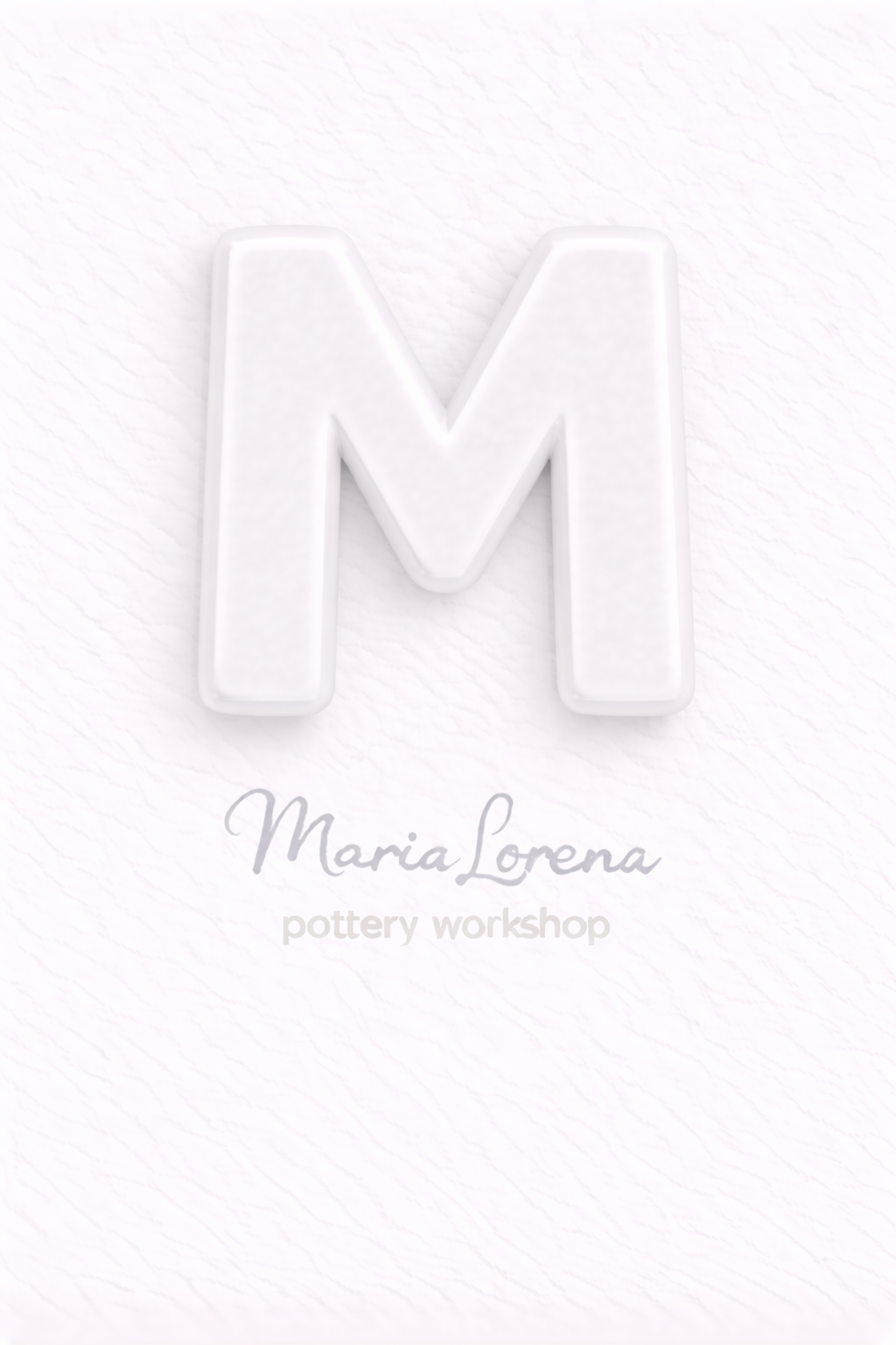 M Mayúscula blanco