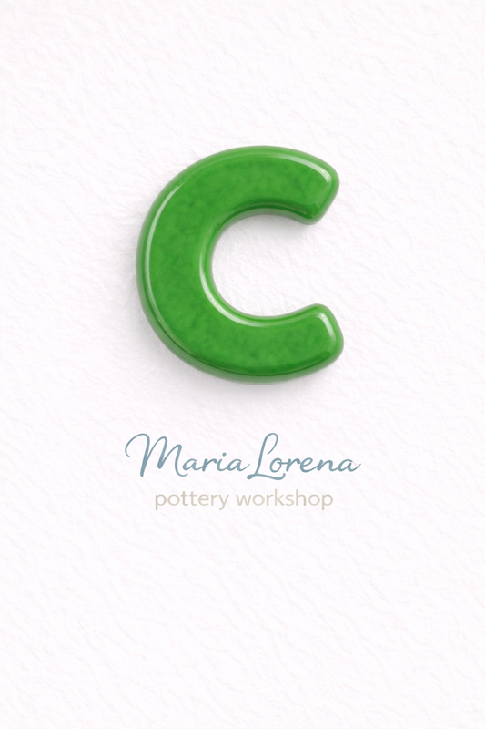C Mayúscula verde