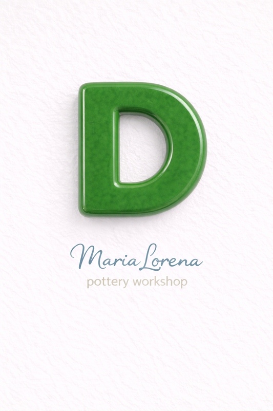 D Mayúscula verde